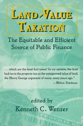 Wenzer |  Land-Value Taxation | Buch |  Sack Fachmedien