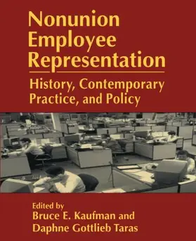 Kaufman / Taras |  Nonunion Employee Representation | Buch |  Sack Fachmedien