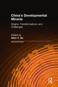So |  China's Developmental Miracle | Buch |  Sack Fachmedien