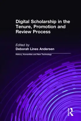 Andersen |  Digital Scholarship in the Tenure, Promotion and Review Process | Buch |  Sack Fachmedien