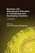 McIntyre / Alon |  Business and Management Education in Transitioning and Developing Countries: A Handbook | Buch |  Sack Fachmedien