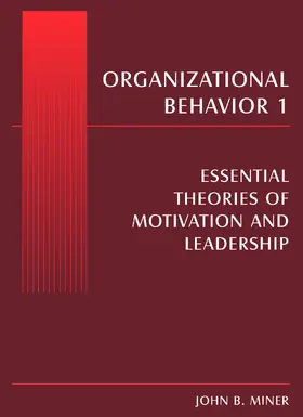 Miner | Organizational Behavior 1 | Buch | 978-0-7656-1524-4 | sack.de