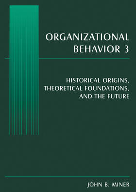 Miner | Organizational Behavior 3 | Buch | 978-0-7656-1528-2 | sack.de