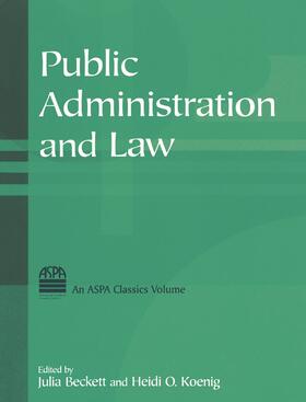 Beckett / Koenig | Public Administration and Law | Buch | 978-0-7656-1542-8 | sack.de