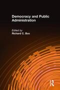 Box |  Democracy and Public Administration | Buch |  Sack Fachmedien