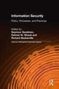 Goodman / Straub / Baskerville |  Information Security | Buch |  Sack Fachmedien