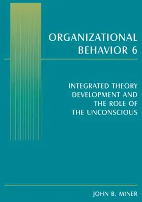 Miner |  Organizational Behavior 6 | Buch |  Sack Fachmedien