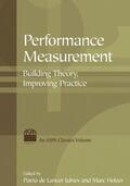 Julnes / Holzer |  Performance Measurement: Building Theory, Improving Practice | Buch |  Sack Fachmedien