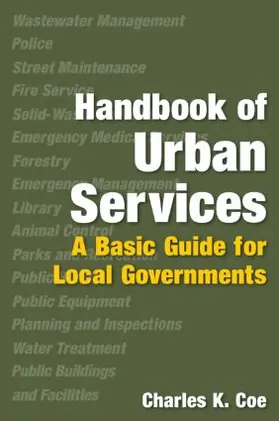 Coe |  Handbook of Urban Services | Buch |  Sack Fachmedien