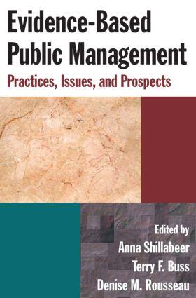 Shillabeer / Buss / Rousseau | Evidence-Based Public Management | Buch | 978-0-7656-2420-8 | sack.de