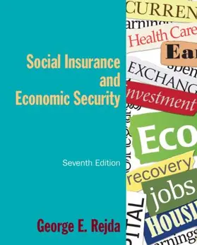 Rejda |  Social Insurance and Economic Security | Buch |  Sack Fachmedien