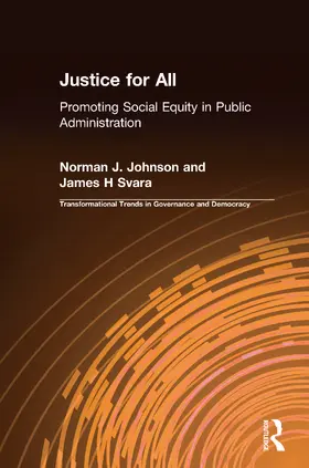 Johnson / Svara |  Justice for All: Promoting Social Equity in Public Administration | Buch |  Sack Fachmedien