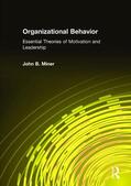 Miner |  Organizational Behavior | Buch |  Sack Fachmedien