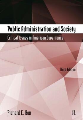 Box | Public Administration and Society | Buch | 978-0-7656-3534-1 | sack.de