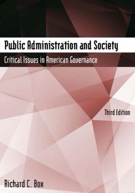Box | Public Administration and Society | Buch | 978-0-7656-3535-8 | sack.de