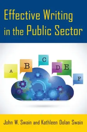 Swain |  Effective Writing in the Public Sector | Buch |  Sack Fachmedien
