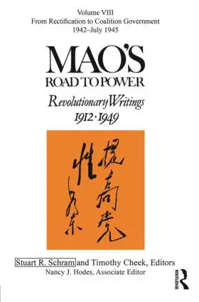Schram / Cheek / MacFarquhar |  Mao's Road to Power | Buch |  Sack Fachmedien