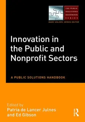 De Lancer Julnes / Gibson |  Innovation in the Public and Nonprofit Sectors | Buch |  Sack Fachmedien
