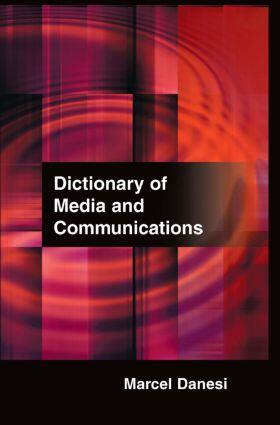 Danesi | Dictionary of Media and Communications | Buch | 978-0-7656-8098-3 | sack.de