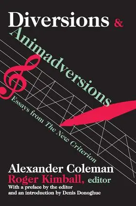 Coleman |  Diversions and Animadversions | Buch |  Sack Fachmedien
