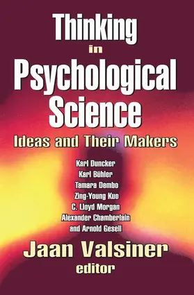 Valsiner | Thinking in Psychological Science | Buch | 978-0-7658-0348-1 | www.sack.de