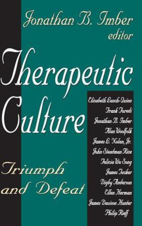 Imber | Therapeutic Culture | Buch | 978-0-7658-0592-8 | sack.de