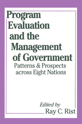 Rist / Freidson | Program Evaluation and the Management of Government | Buch | 978-0-7658-0600-0 | sack.de
