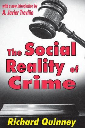Quinney / Roepke | The Social Reality of Crime | Buch | sack.de
