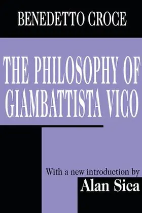 Croce |  The Philosophy of Giambattista Vico | Buch |  Sack Fachmedien