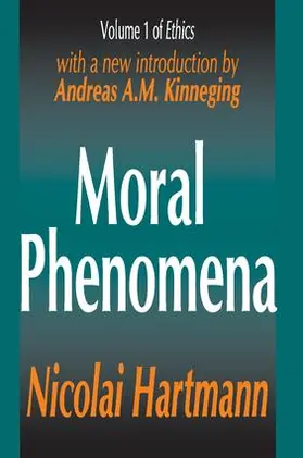 Hartmann | Moral Phenomena | Buch | 978-0-7658-0909-4 | www.sack.de