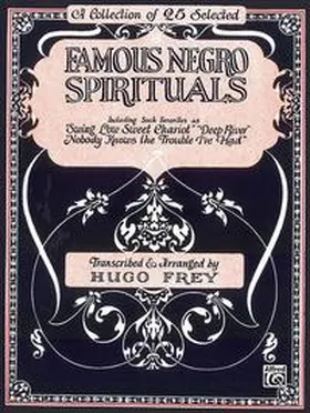  Famous Negro Spirituals | Buch |  Sack Fachmedien