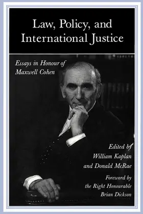 Kaplan / McRae |  Law, Policy, and International Justice | eBook | Sack Fachmedien