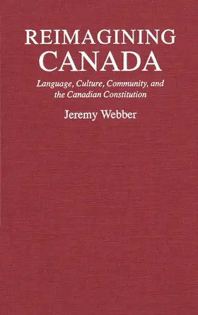 Webber |  Reimagining Canada | eBook | Sack Fachmedien