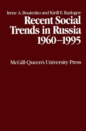 Boutenko |  Recent Social Trends in Russia 1960-1995 | eBook | Sack Fachmedien