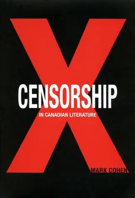 Cohen |  Censorship in Canadian Literature | eBook | Sack Fachmedien