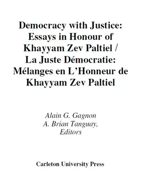 Gagnon / Tanguay |  Democracy with Justice/La juste democratie | eBook | Sack Fachmedien