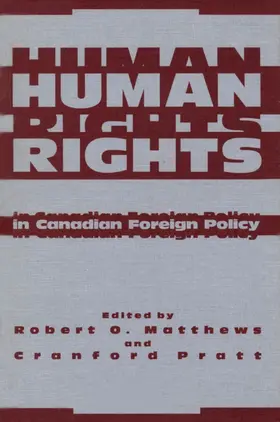Matthews |  Human Rights in Canadian Foreign Policy | eBook | Sack Fachmedien