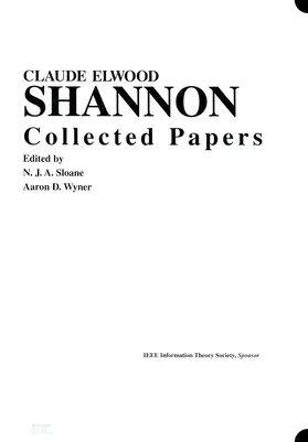 Sloane / Wyner |  Claude E. Shannon | Buch |  Sack Fachmedien
