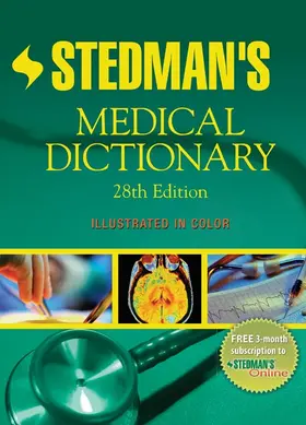 Stedman's |  Stedman's Medical Dictionary | Buch |  Sack Fachmedien