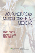 Cooper / Kahn / Zucker |  Acupuncture for Musculoskeletal Medicine | Buch |  Sack Fachmedien