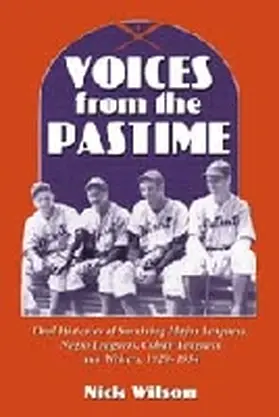 Wilson |  Voices from the Pastime | Buch |  Sack Fachmedien