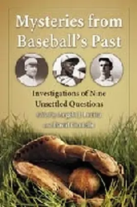 Louisa / Cicotello |  Mysteries from Baseball's Past | Buch |  Sack Fachmedien