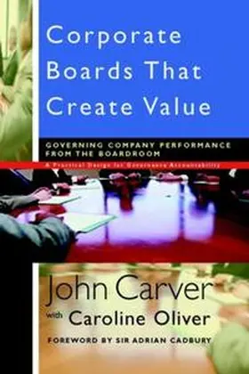 Carver / Oliver |  Corporate Boards That Create Value | eBook | Sack Fachmedien