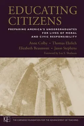 Colby / Ehrlich / Beaumont |  Educating Citizens | eBook | Sack Fachmedien