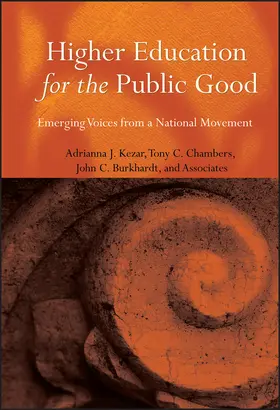 Kezar / Chambers / Burkhardt |  Higher Education for the Public Good | Buch |  Sack Fachmedien