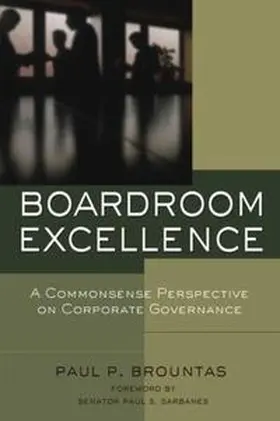 Brountas |  Boardroom Excellence | eBook | Sack Fachmedien