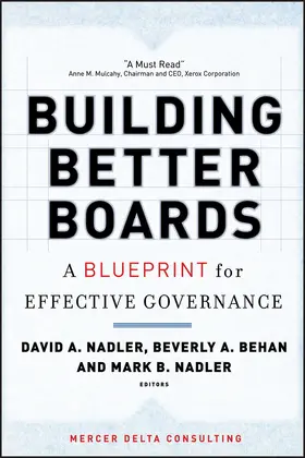 Nadler / Behan |  Building Better Boards | Buch |  Sack Fachmedien
