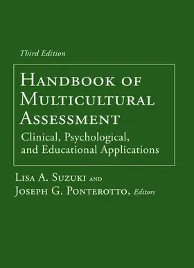 Suzuki / Ponterotto |  Handbook of Multicultural Assessment | Buch |  Sack Fachmedien