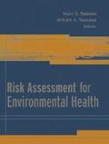 Robson / Toscano |  Risk Assessment for Environmental Health | eBook | Sack Fachmedien