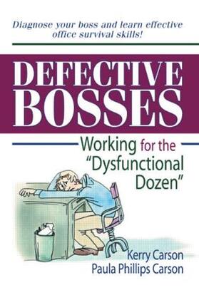 Winston / Carson | Defective Bosses | Buch | 978-0-7890-0581-6 | sack.de